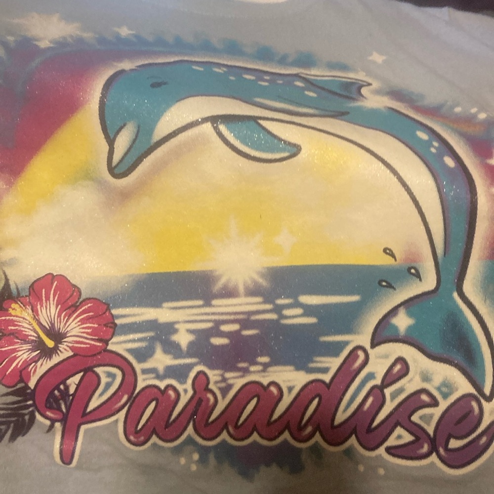 Dolphin shirt size 10-12
